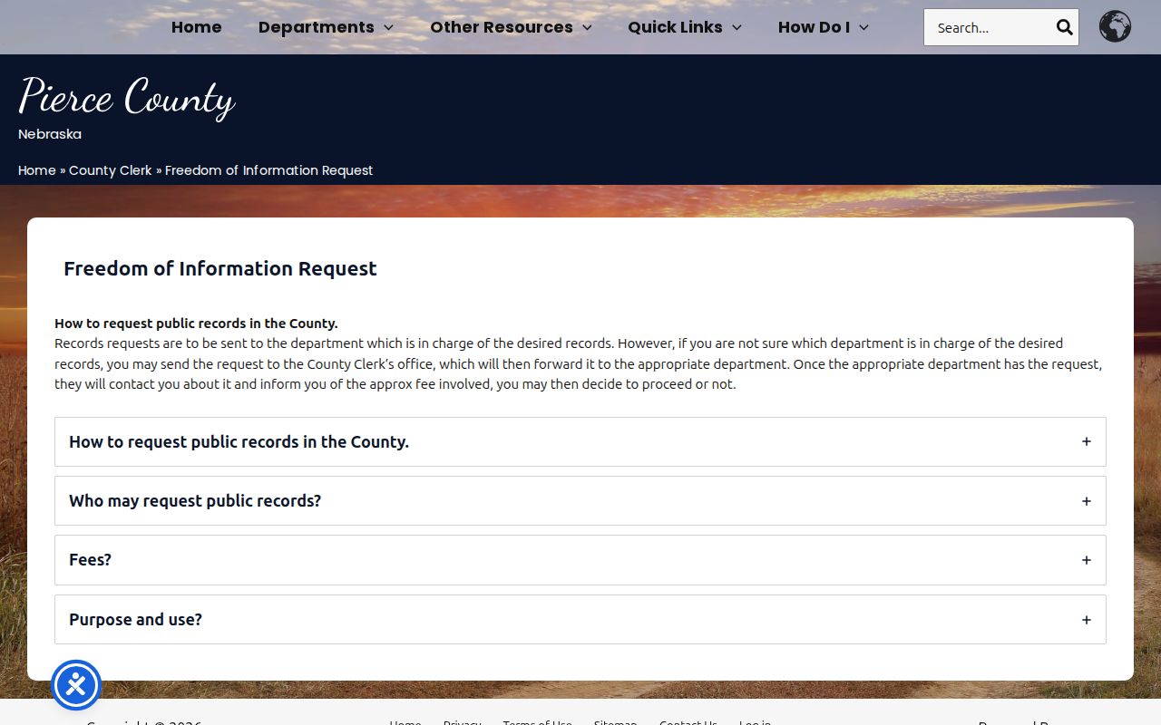 Pierce County municipal court warrants, official county records and court route